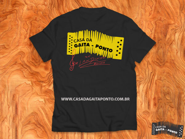 Camisetas Casa da Gaita Ponto - Preta - Cód.345-1 - Image 2