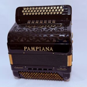 Pampiana 80bx e 40 Botões Black Gold 3º/5º c/ Cassoto e Musicamento á Mão Especial – Made in Italy – Cód.DT312