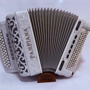 Pampiana 80bx e 40 Botões 3º/5º c/ Cassoto e Musicamento á Mão Especial – Made in Italy – Cód.DT313