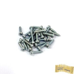 Parafuso 2,2x9,5mm p/ Diversas Finalidades - Kit c/ 25 Parafusos - Cód.PD04
