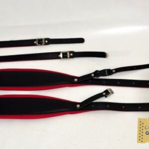 Alças de Ombro c/ Trava nas Costas c/ 8,5cm de Largura na Cor Vermelho - Cód.CA501-7