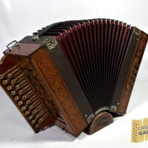Hohner Original 8bx 2º/4º Sol/Dó - RARIDADE - Made in Germany - Cód. GP616