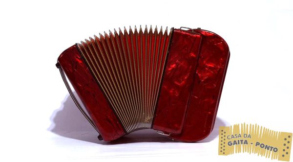 Hohner 8bx Mod. Club IIB 2º/4º Dó/Fa – Made in Germany – Cód.GP621 - Imagem 4