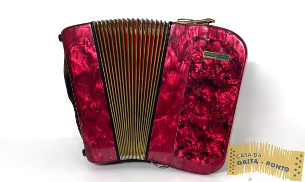 Hohner 8bx Mod. Club IIIM Deluxe 3º/4º Dó/Fa – Made in Germany – Cód.GP624 - Imagem 3