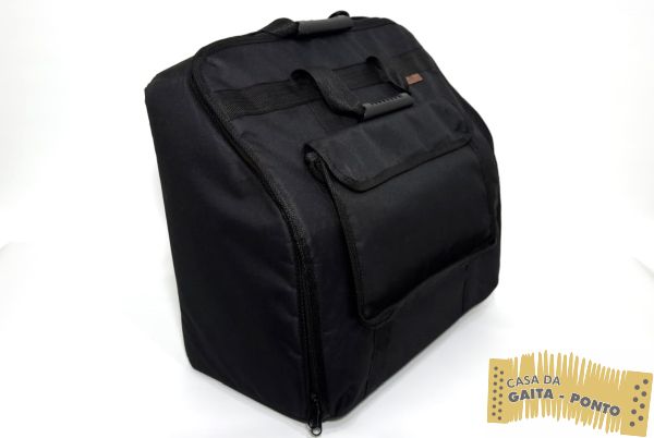 Bag p/ Acordeon 80bx c/ Alça de Mão e Bolso Externo Cor Preto – Cód.BST80 - Imagem 2
