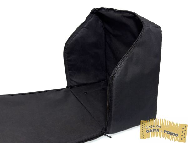 Bag p/ Acordeon 80bx c/ Alça de Mão e Bolso Externo Cor Preto – Cód.BST80 - Imagem 3