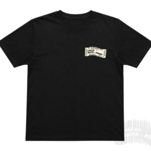 Camiseta Casa da Gaita Ponto - Preta - Cód.345-1