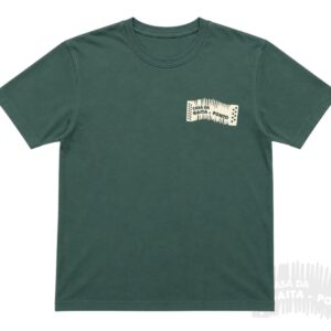 Camiseta Casa da Gaita Ponto - Verde Musgo - Cód.675-1